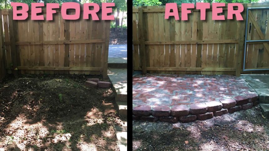 Diy How To Build A Cool Party Patio On, How To Build A Patio On Budget